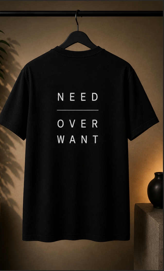 Need Over Want — Tee - Image 2